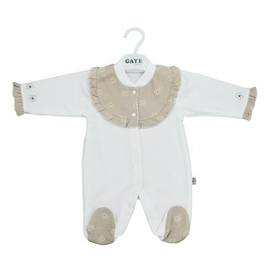 Gaye Bebe Bebek Tulumu 2329 Bej