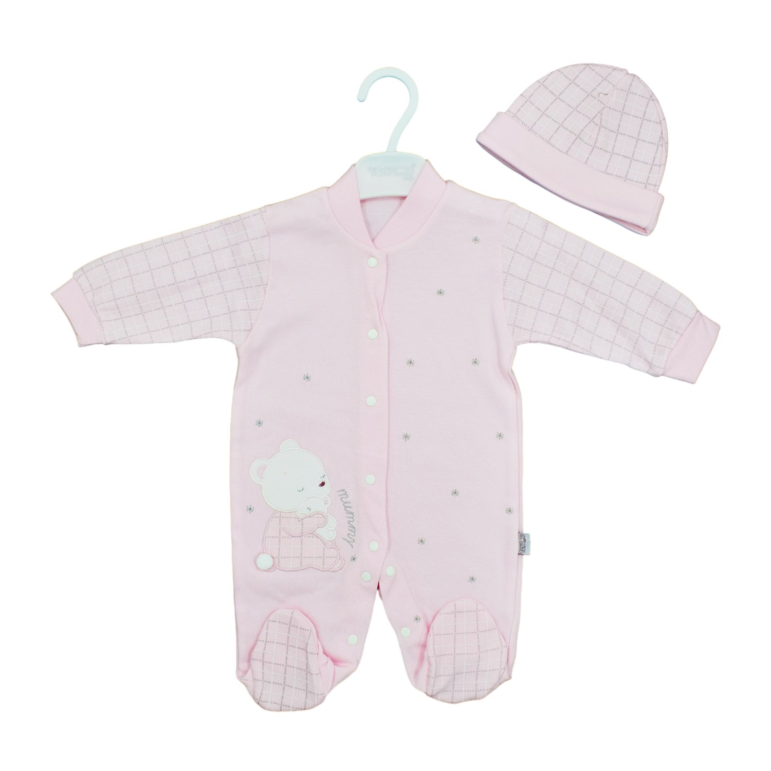 Tonton Baby Bebek Tulumu 9137 Pembe