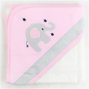 Sebi Filli Bebek Banyo Havlusu 9884 Pembe