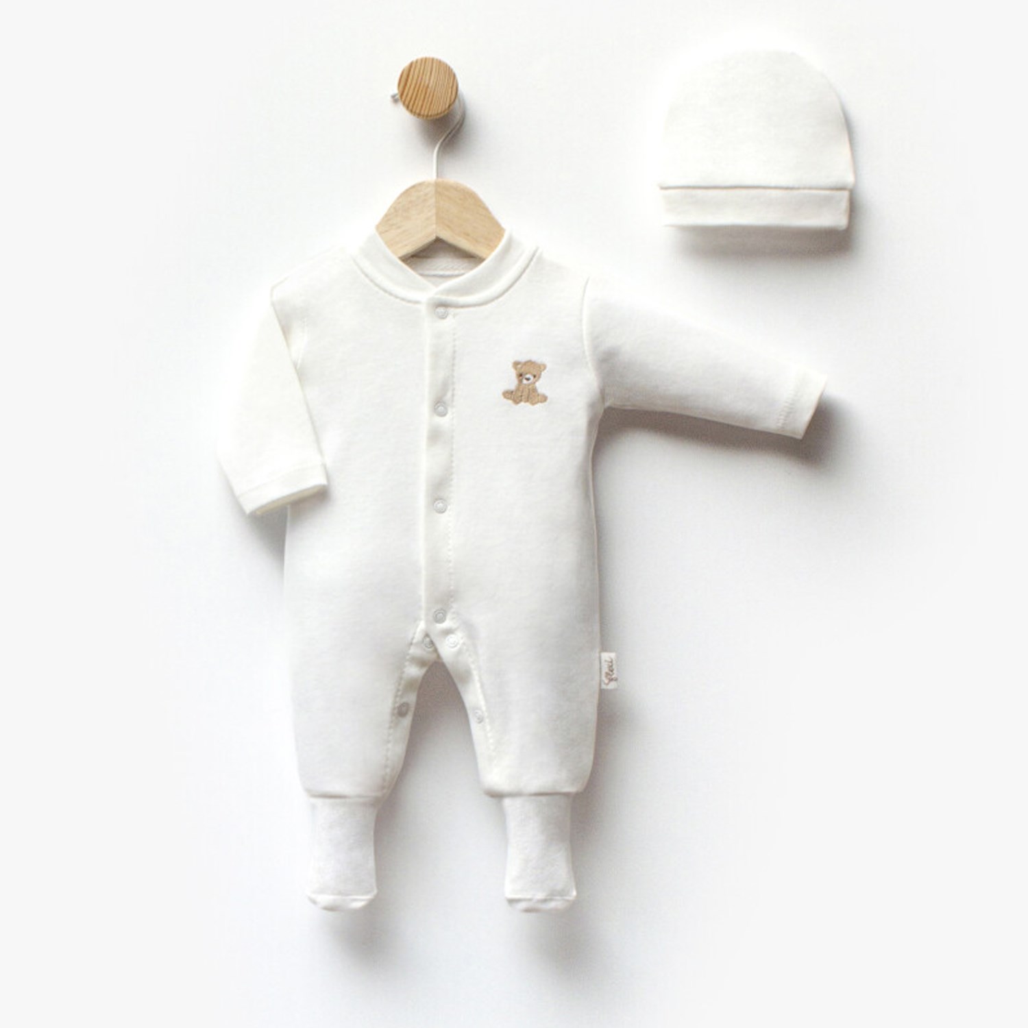 Flexi Bebek Tulumu 252267 Ekru