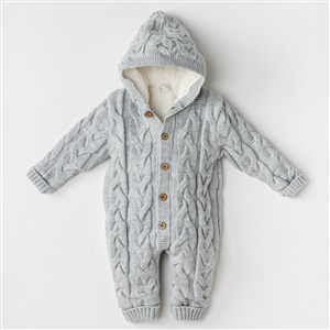 Andywawa Knitwear Triko Kozmonot AC24336 Gri-Melanj