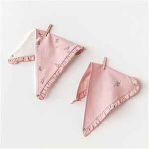Andywawa Puppy Gazelle 2'li Bebek Fular AC25051 Pembe
