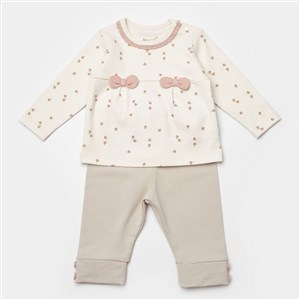 Biorganic Sweet Lady 2'li Bebek Takım 59820 Bej