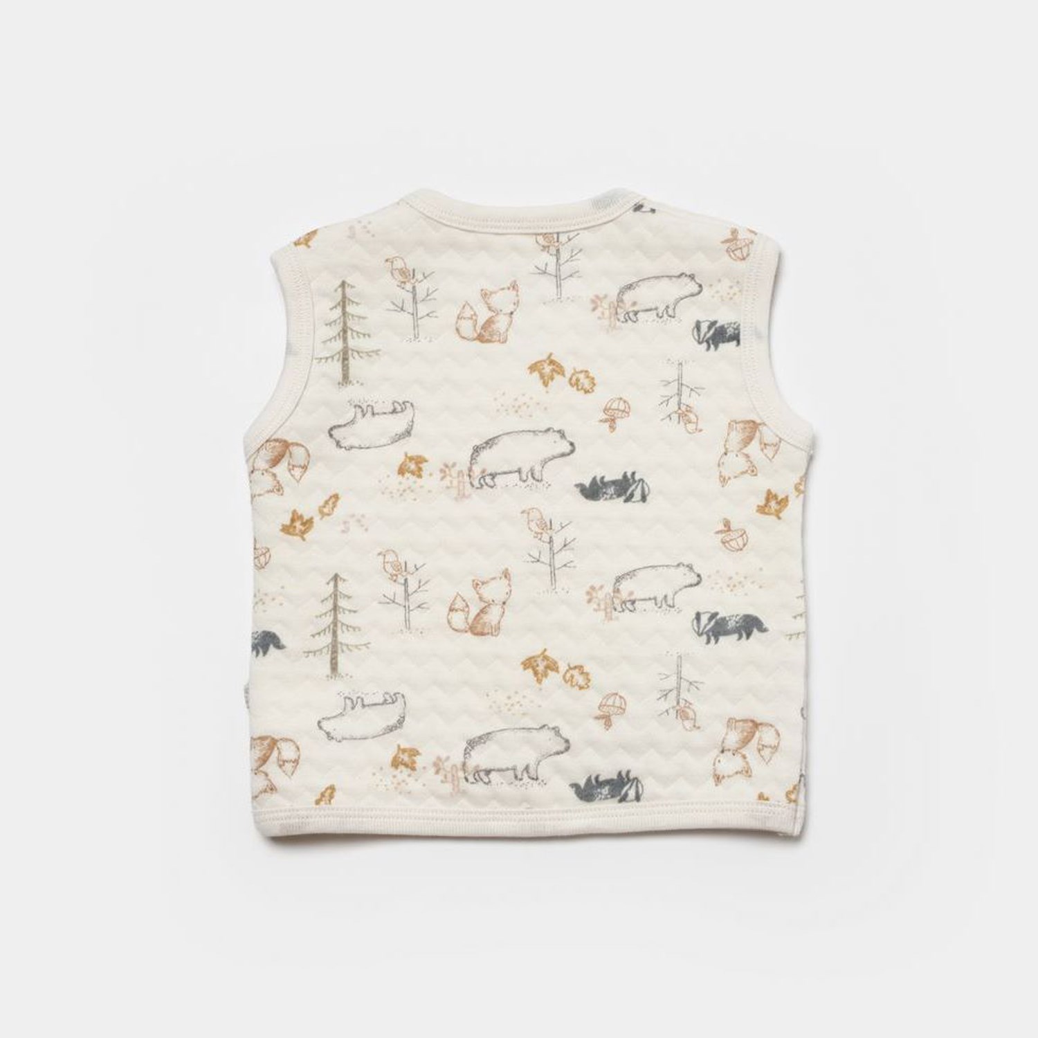 Bibaby Wild Forest Bebek Yeleği 61510 Bej