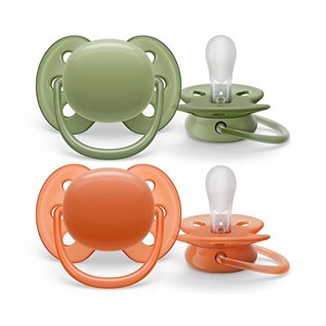 Philips Avent Ultra Soft 2'li Emzik 18+ Ay Şeffaf