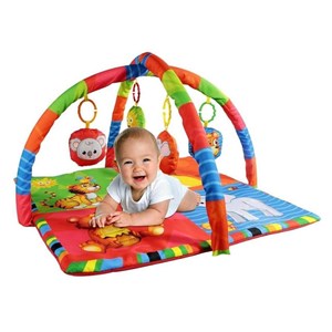 Babymol Oyuncaklı Oyun Halısı 8382 Renkli