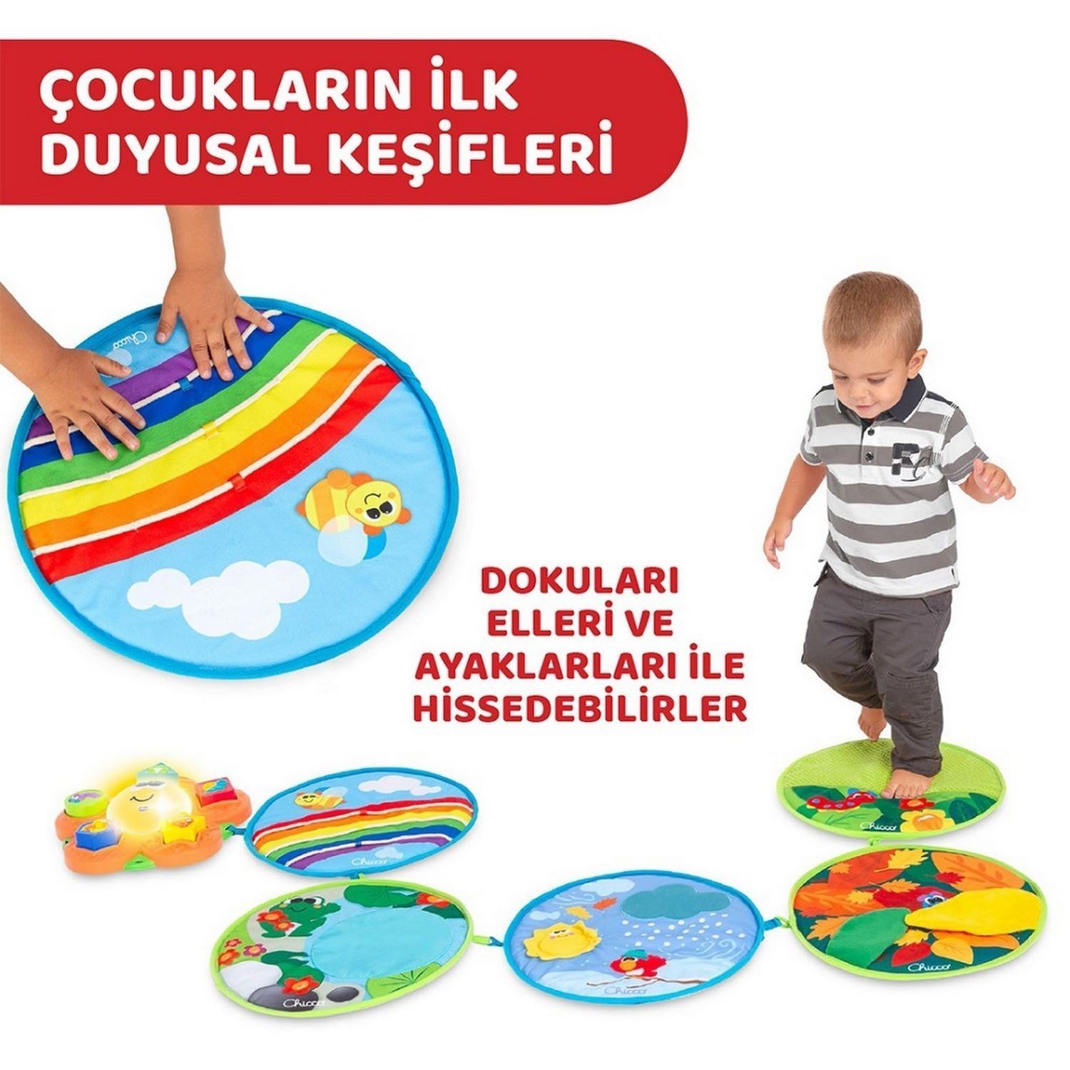 Chicco Mevsimler Yolu Oyuncak 10155 Çok Renkli