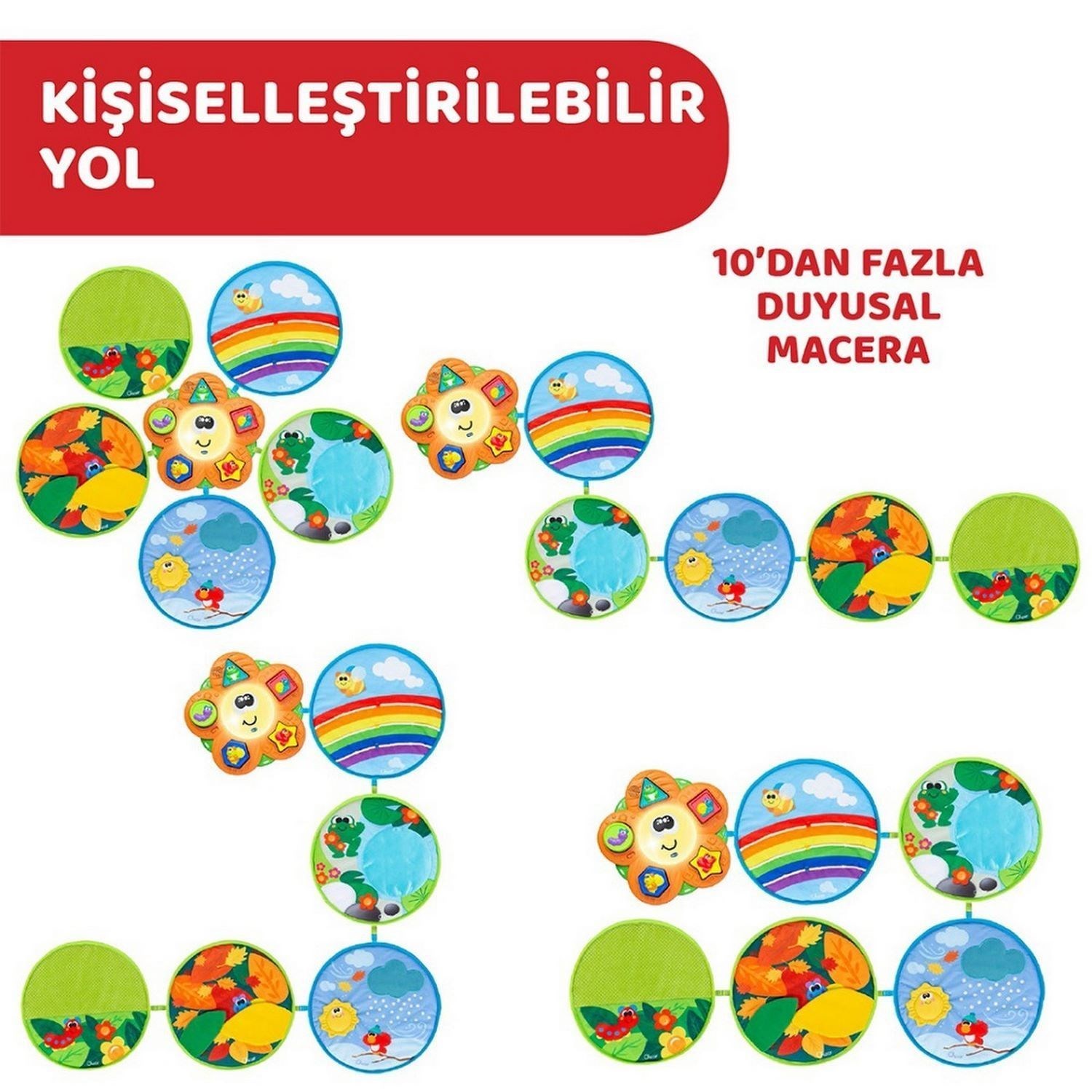 Chicco Mevsimler Yolu Oyuncak 10155 Çok Renkli