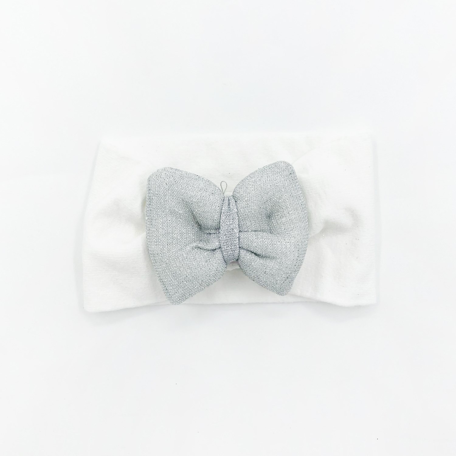 Katamino Baby Selin Bebek Bandana 19008 Beyaz-Gri