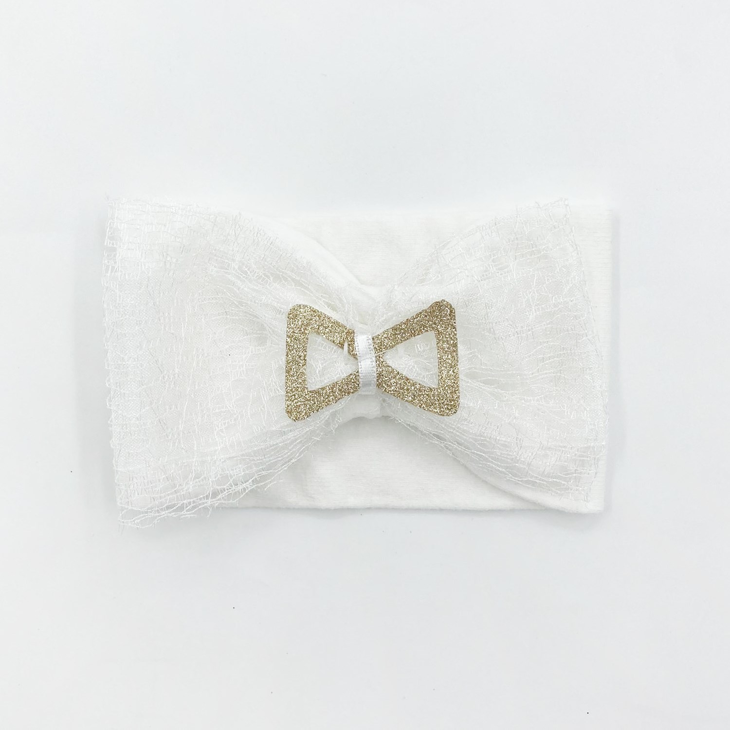 Katamino Baby Selin Bebek Bandana 19008 Ekru-Beyaz