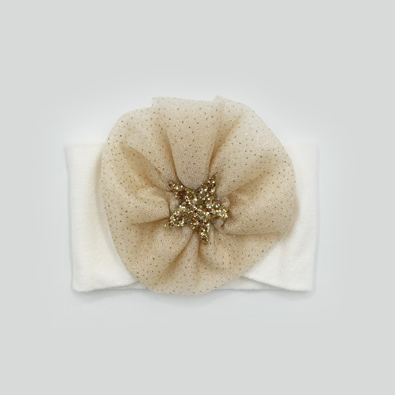 Katamino Baby Selin Bebek Bandana 19008 Ekru-Kahve