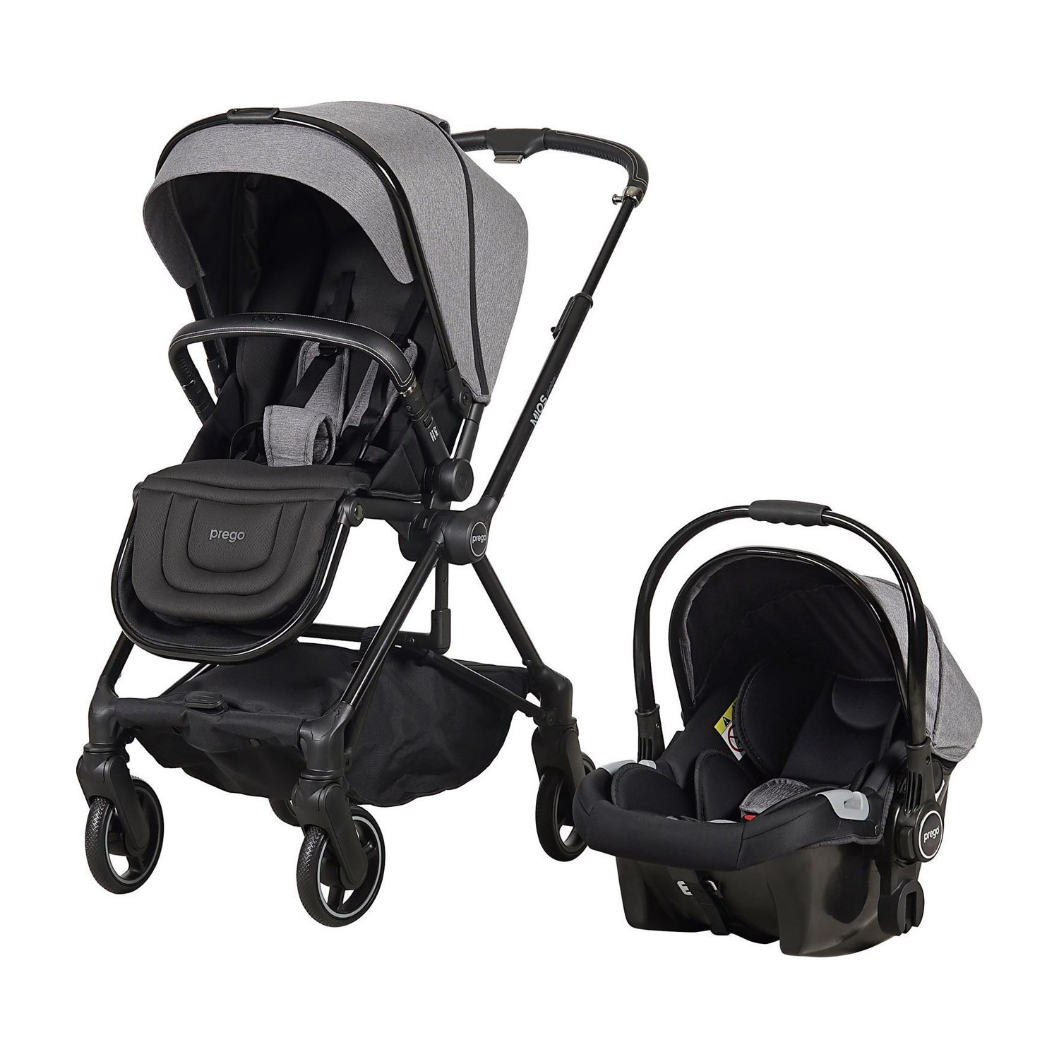 Prego Mios Premium Travel Sistem Bebek Arabası 2099 Gri