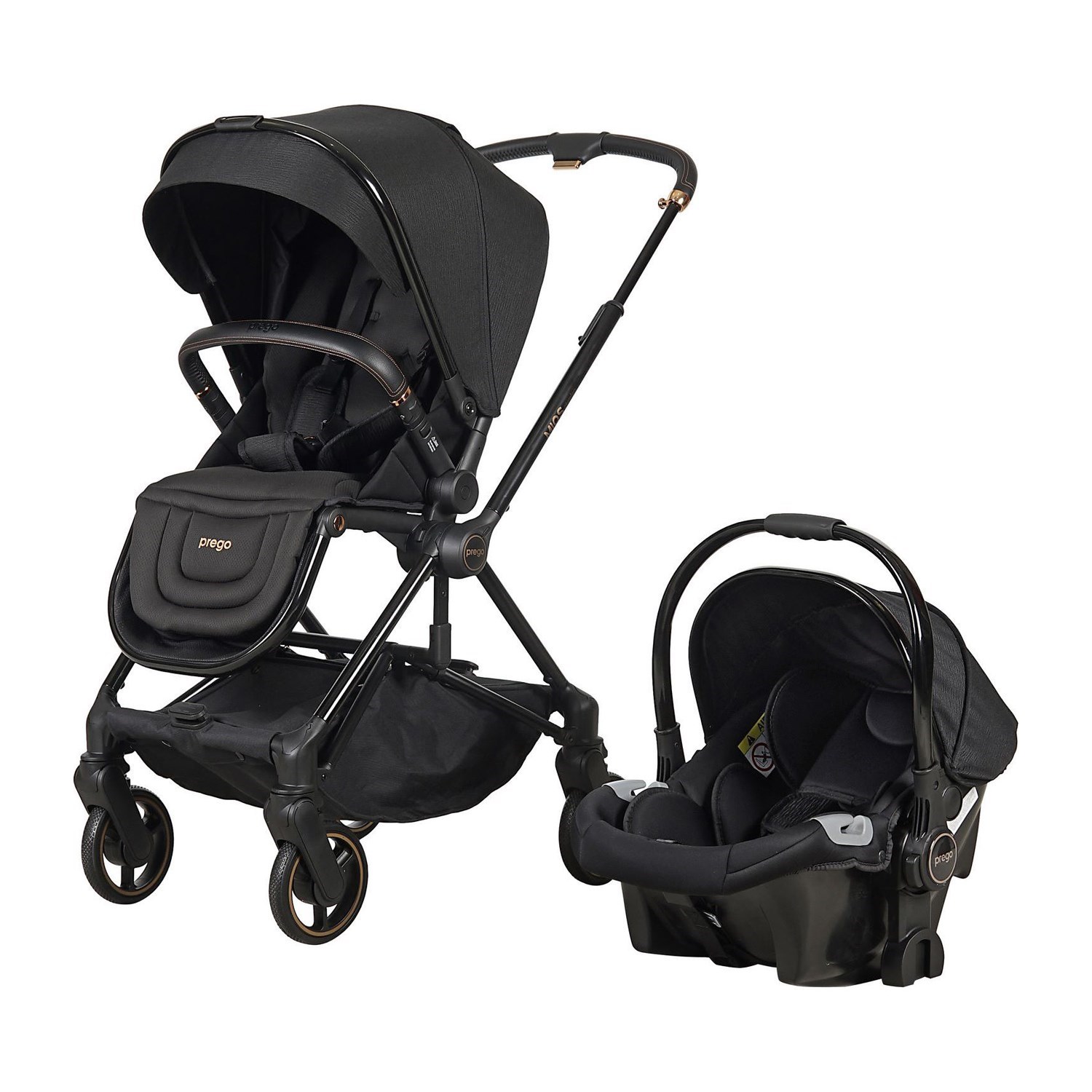 Prego Mios Premium Travel Sistem Bebek Arabası 2099 Siyah