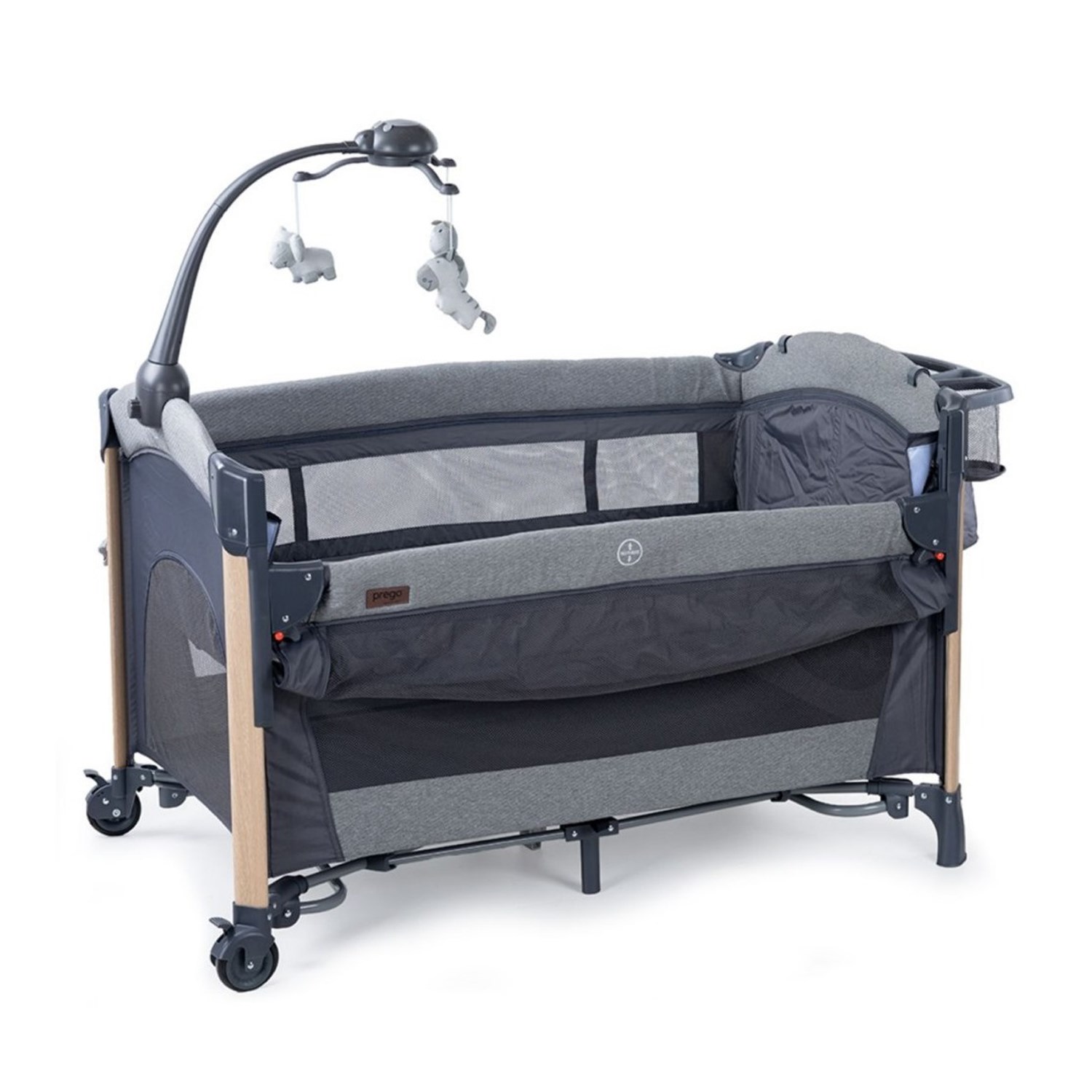 Prego Elips Plus Anne Yanı Oyun Parkı 8069 Gri