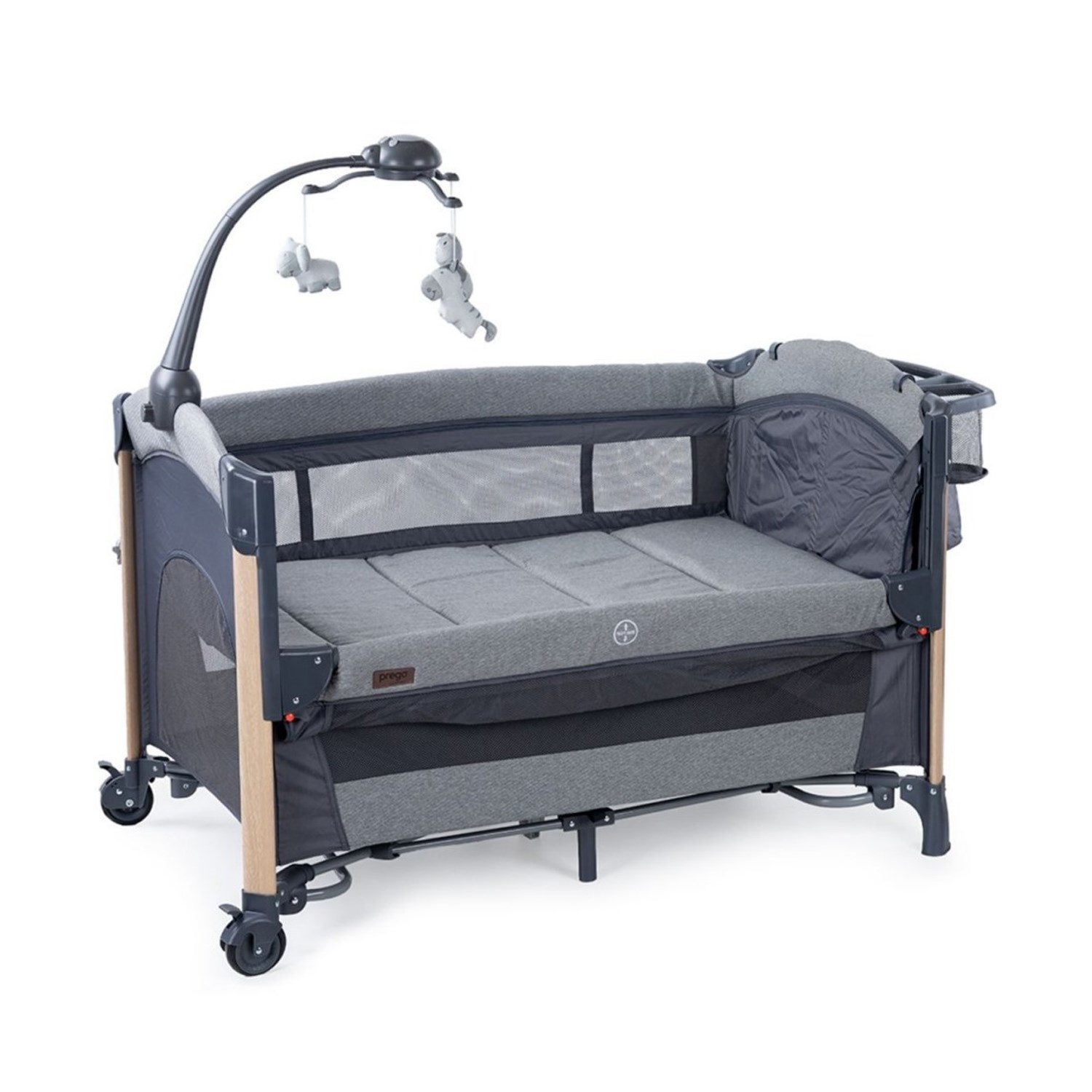Prego Elips Plus Anne Yanı Oyun Parkı 8069 Gri