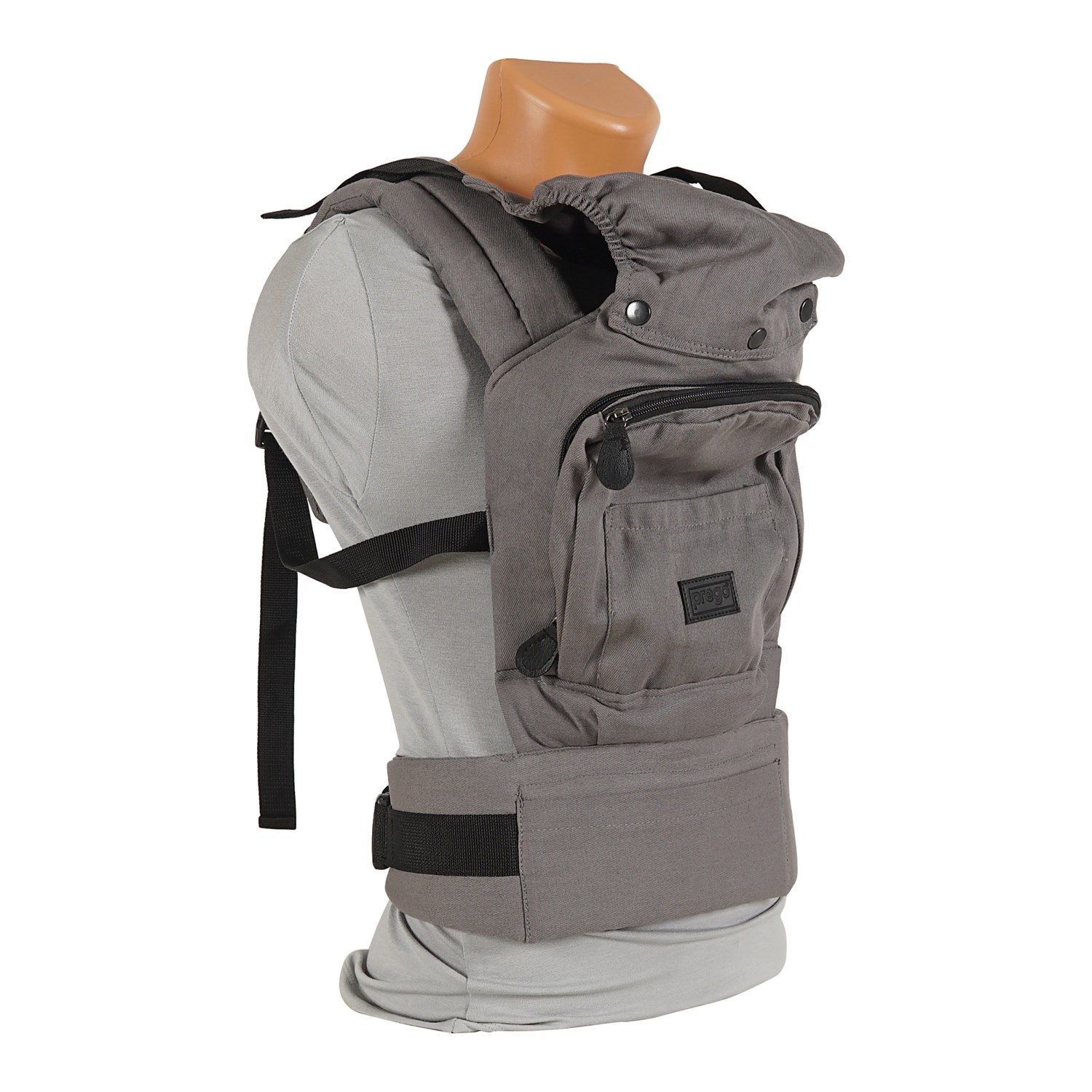 Prego Nano Anatomik Bebek Kangurusu 3090 Gri