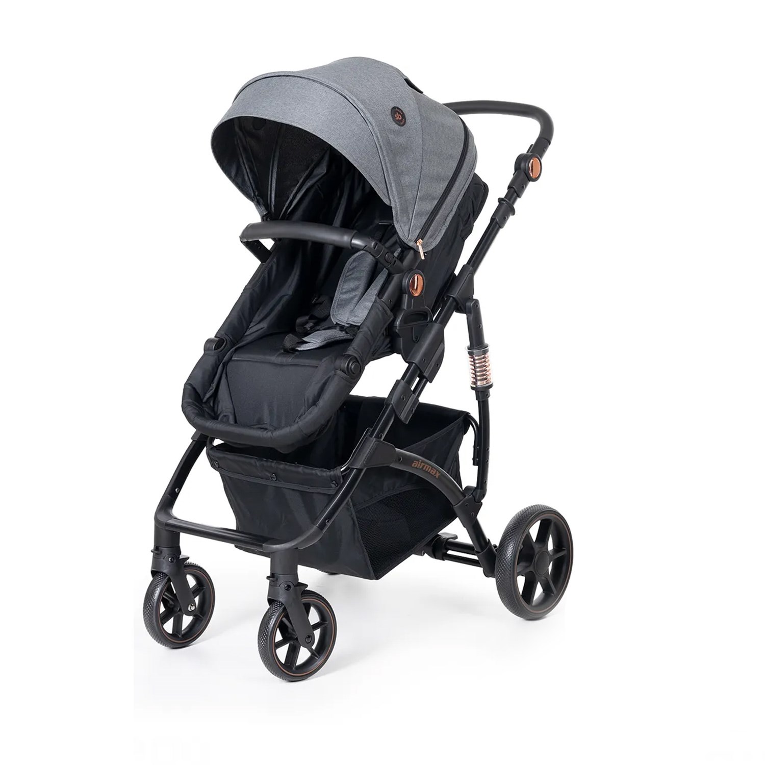 Sunny Baby Airmax Bebek Arabası 9034 Gri