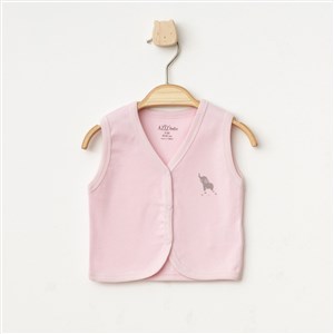Aziz Bebe Bebek Yelek 24322 Pembe