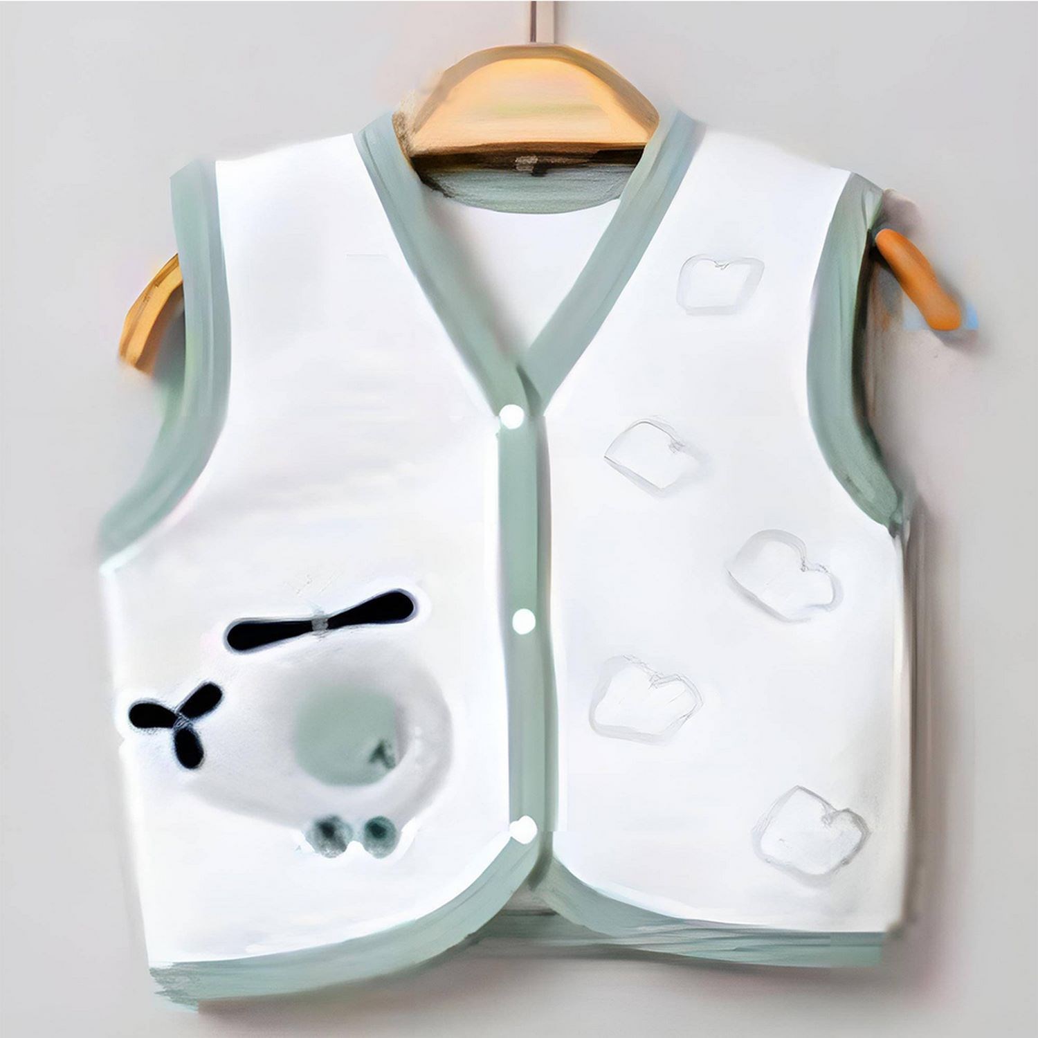 Gaye Bebe Bebek Yeleği 4466 Yeşil