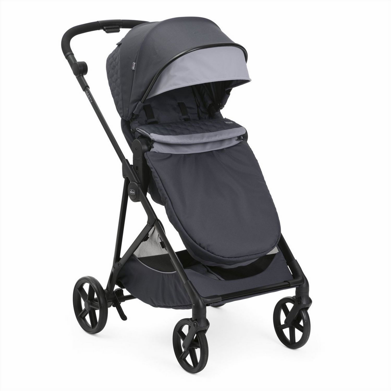 Chicco Seety Bebek Arabası Baston Grey