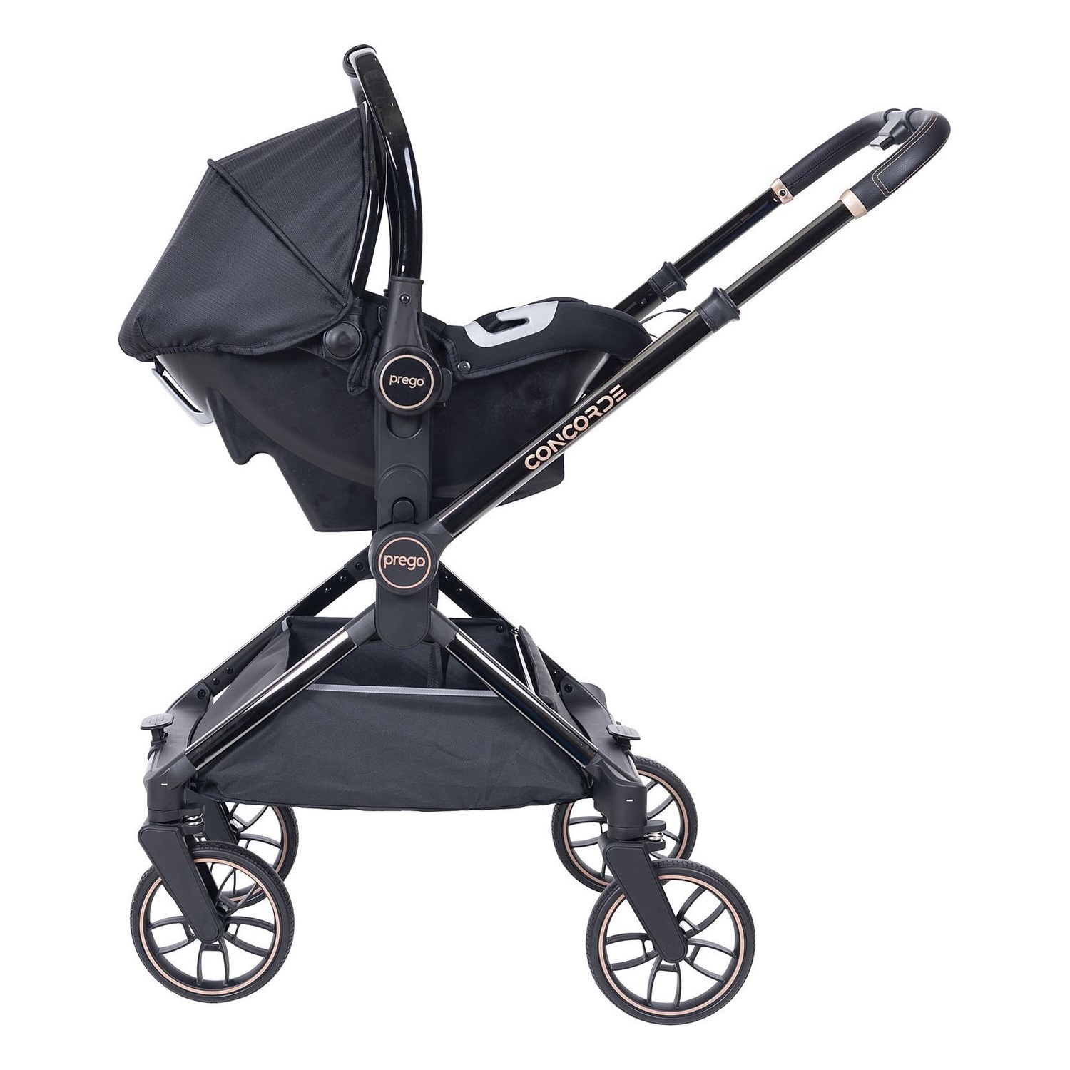 Prego Concorde Travel Sistem Bebek Arabası 2067 Siyah
