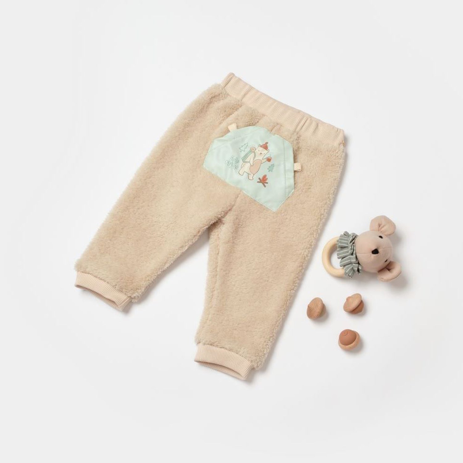 Bibaby Happy Camper Bebek Pantolonu 57925 Bej