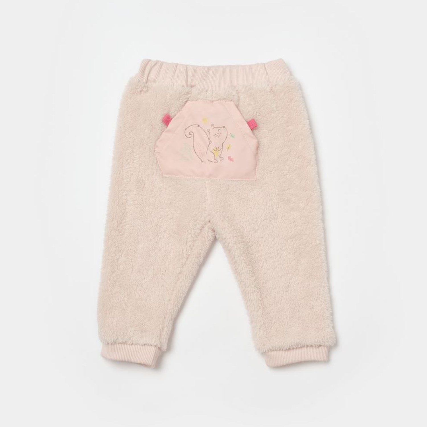 Bibaby Pretty Moment Bebek Pantolonu 57932 Pembe-Ekru