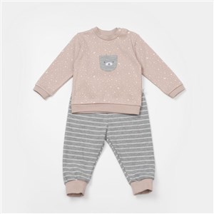 Bibaby Adventure Bear 2'li Bebek Takım 59806 Karamel
