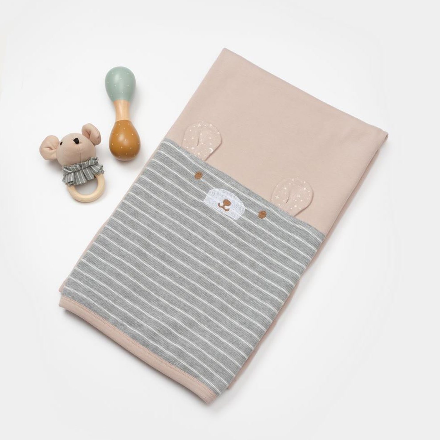 Bibaby Adventure Bear Battaniye 85x90 Cm 64709 Karamel