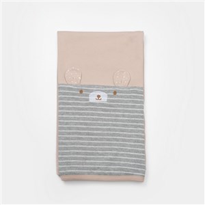 Bibaby Adventure Bear Battaniye 85x90 Cm 64709 Karamel