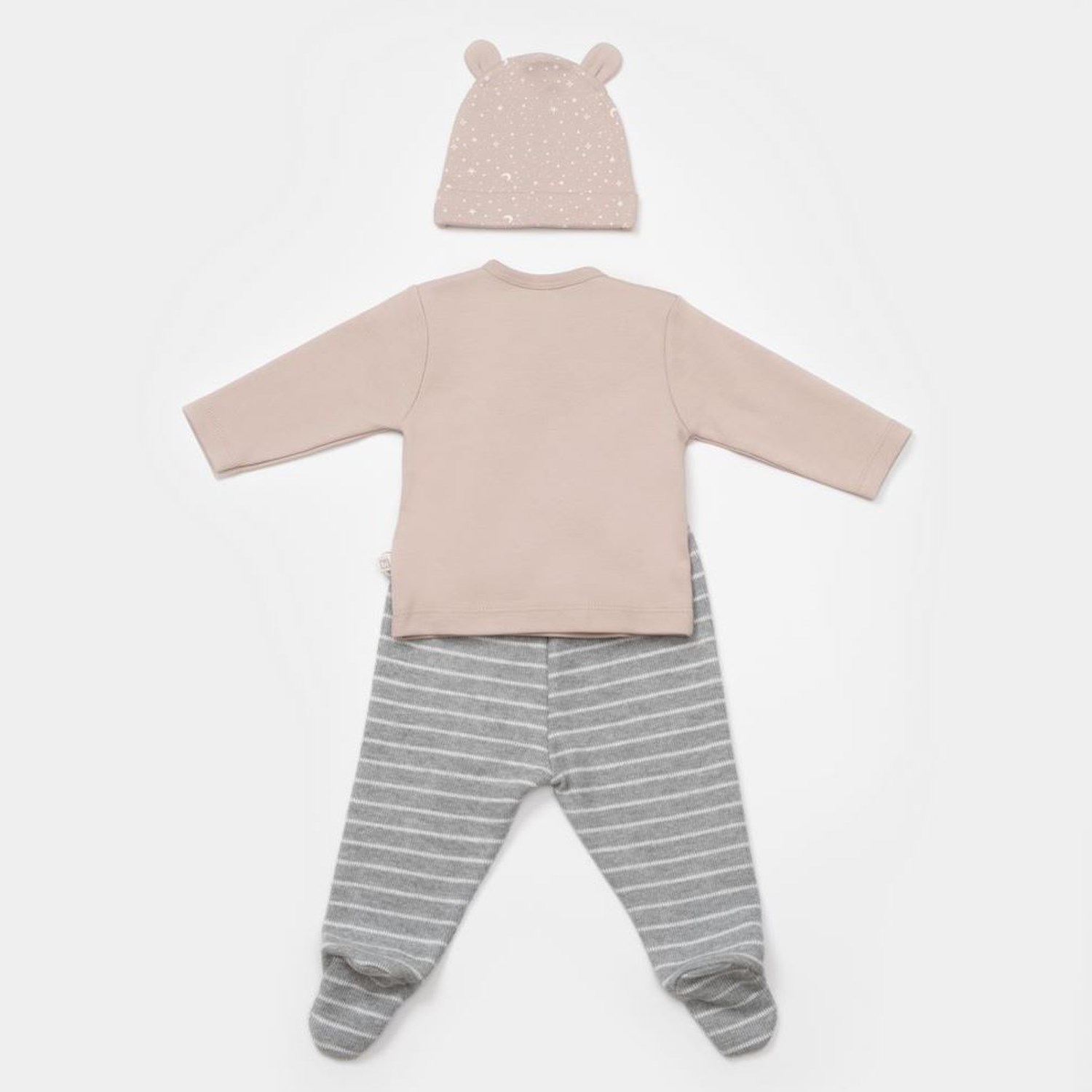 Bibaby Adventure Bear 3'lü Bebek Takımı 73333 Karamel