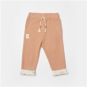 Biorganic Teach Me Bebek Pantolonu 57931 Kırmızı-Kahverengi-Mint