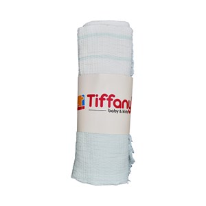 Tiffany Baby 4 Katlı Müslin Battaniye 120x120 cm Açık Yeşil