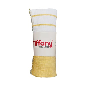 Tiffany Baby 4 Katlı Müslin Battaniye 120x120 cm Sarı