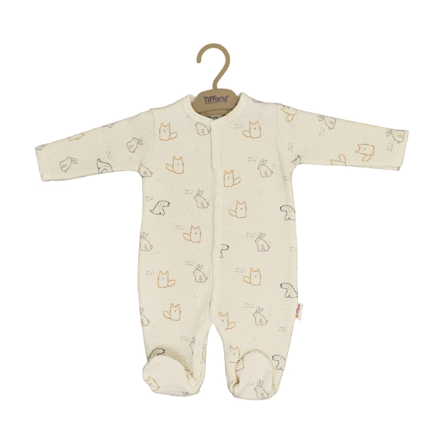 Tiffany Baby Cats And Dog Theme Patikli Tulum 2420033 Ekru