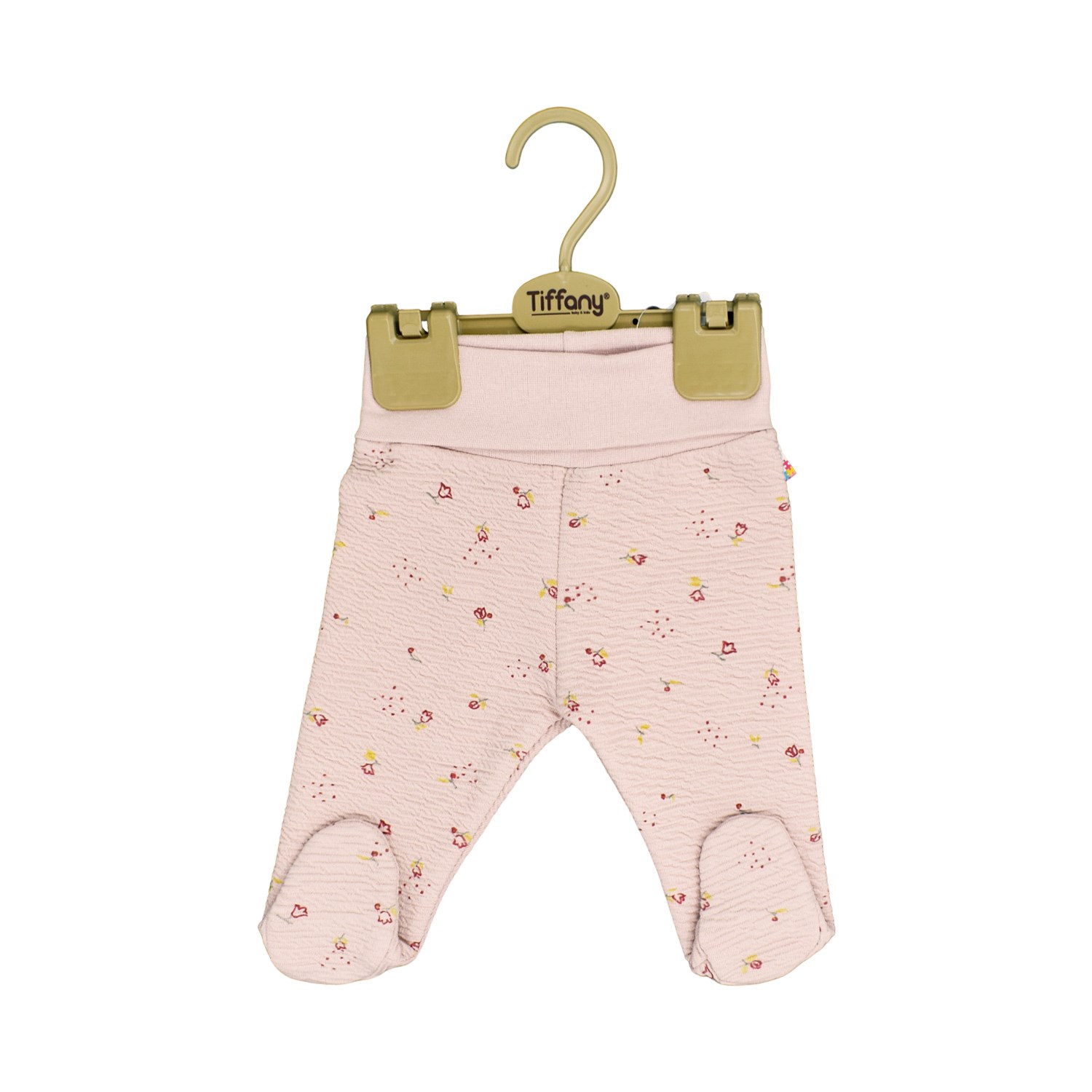 Tiffany Baby Rose Theme Patikli Bebek Pantolonu 2421007 Pembe