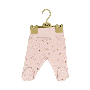 Tiffany Baby Rose Theme Patikli Bebek Pantolonu 2421007 Pembe