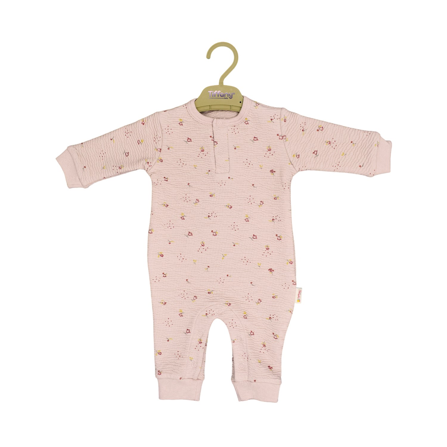 Tiffany Baby Rose Theme Patiksiz Bebek Tulumu 2421004 Pembe