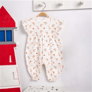 Tiffany Baby Apricot Fırfırlı Atlet Bebek Tulumu 2455089 Ekru