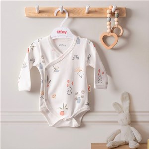 Tiffany Baby Sunny Garden Kruvaze Bebek Badi 2410022 Ekru