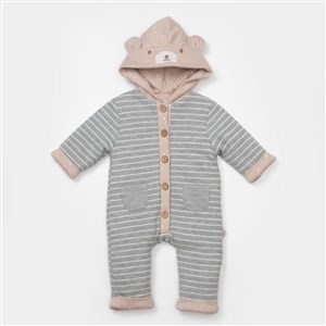 Bibaby Adventure Bear Kapüşonlu Tulum 60772 Grimelanj