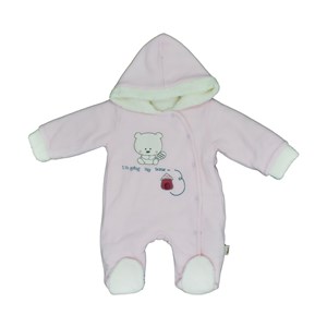 Flexi Patikli Bebek Tulumu 247199 Pembe