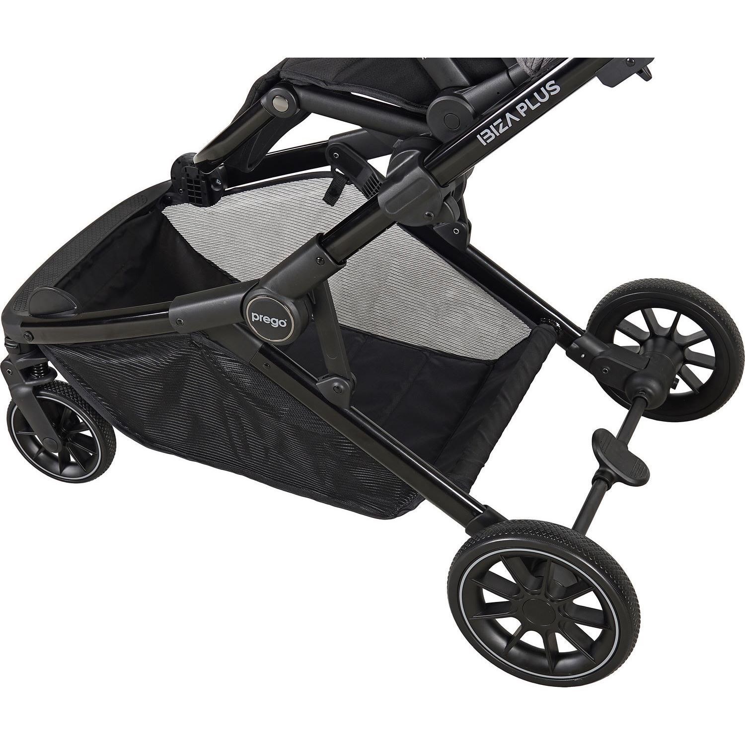 Prego İbiza Plus Travel Sistem İkiz Bebek Arabası 2223 Gri