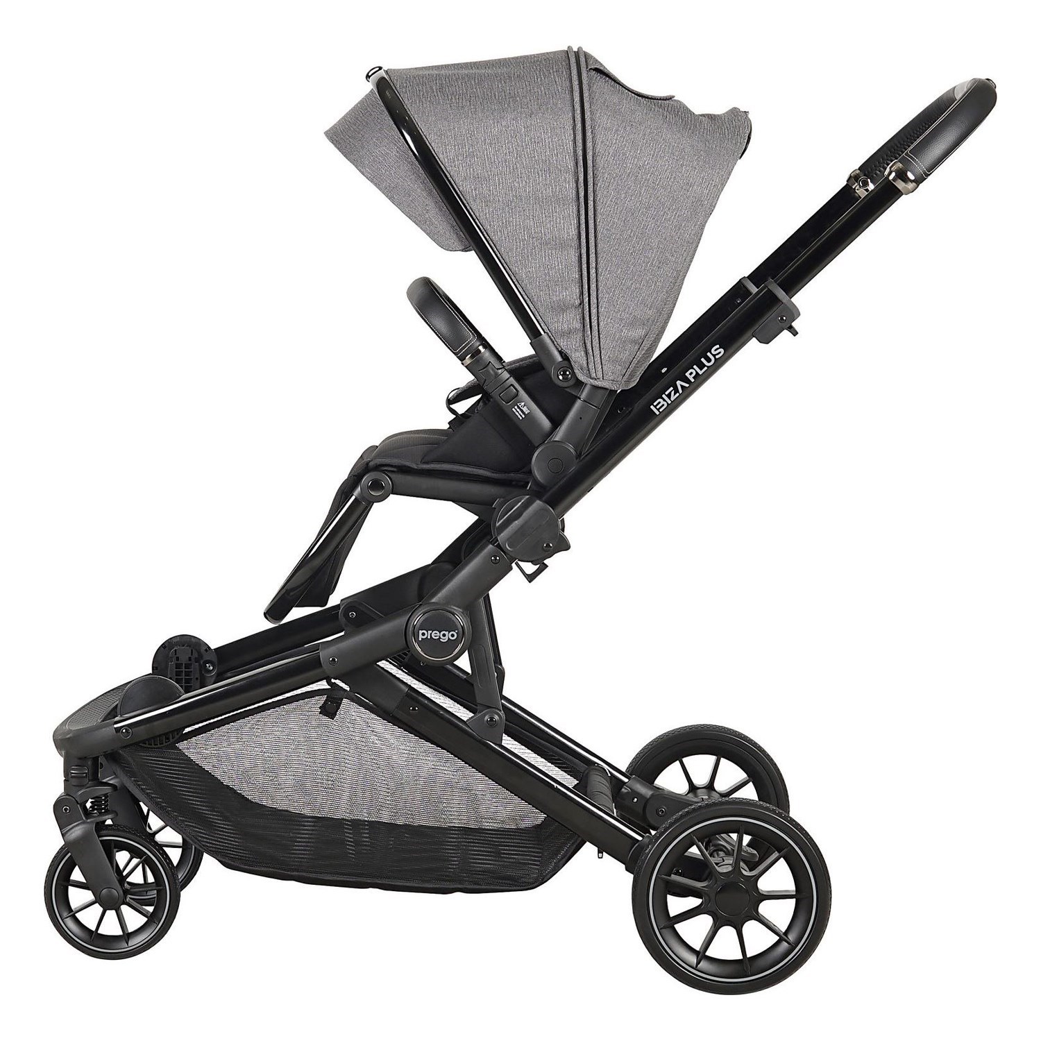 Prego İbiza Plus İkiz Bebek Arabası 2223 Gri