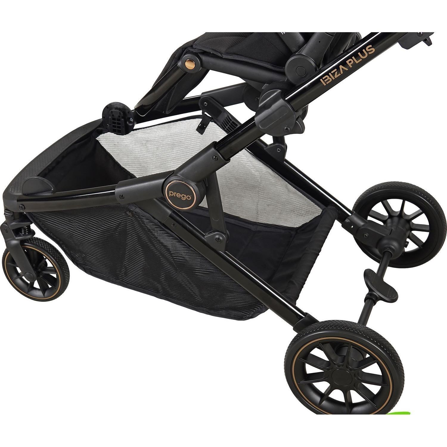 Prego İbiza Plus İkiz Bebek Arabası 2223 Siyah