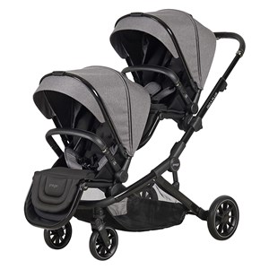 Prego İbiza Plus İkiz Bebek Arabası 2223 Gri