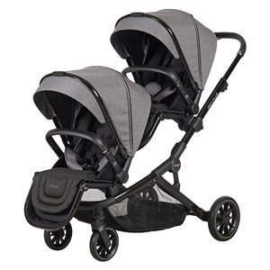 Prego İbiza Plus İkiz Bebek Arabası 2223 Gri