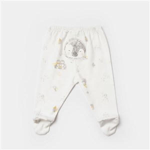 Biorganic Penguin Club Bebek Pantolonu 57926 Ekru-Gri