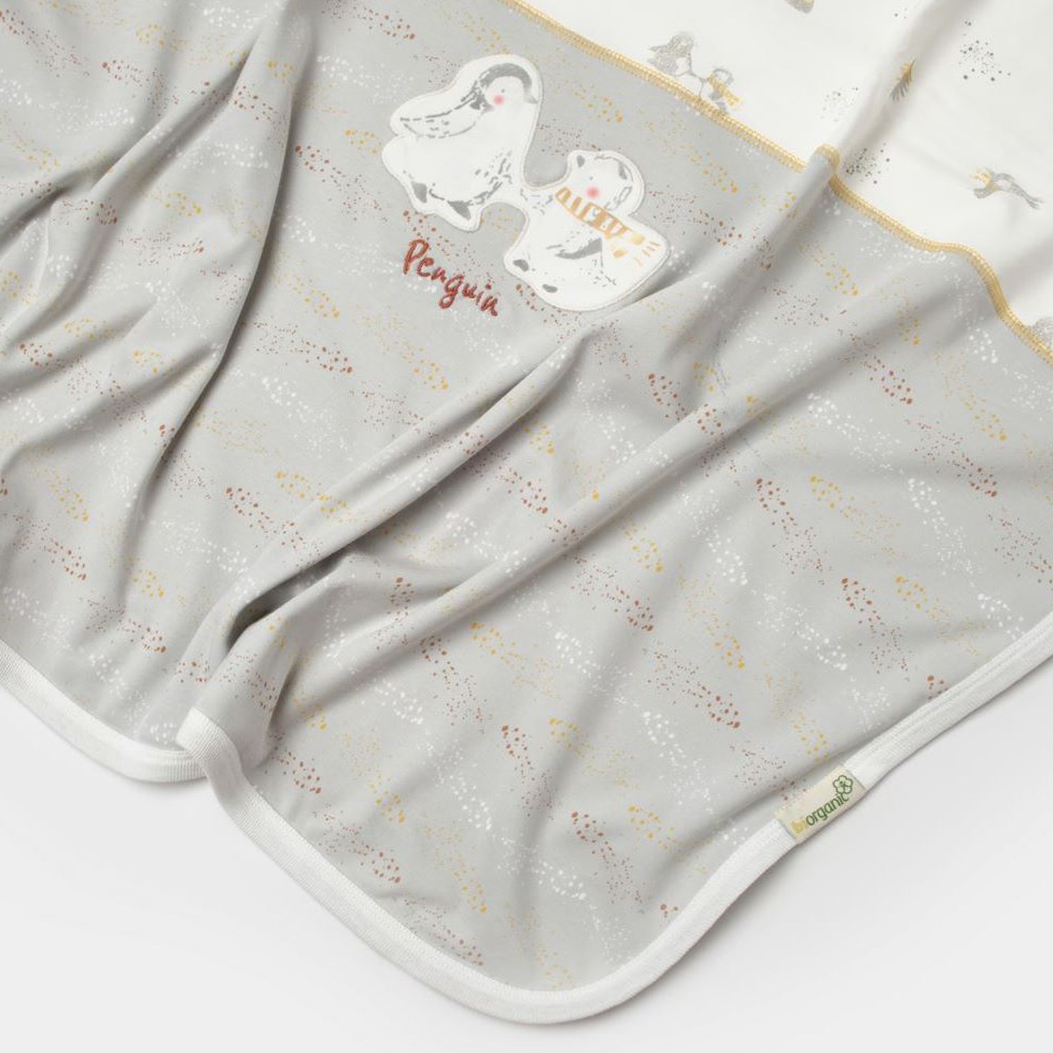 Biorganic Penguen Club Battaniye 85x90 Cm 64713 Gri