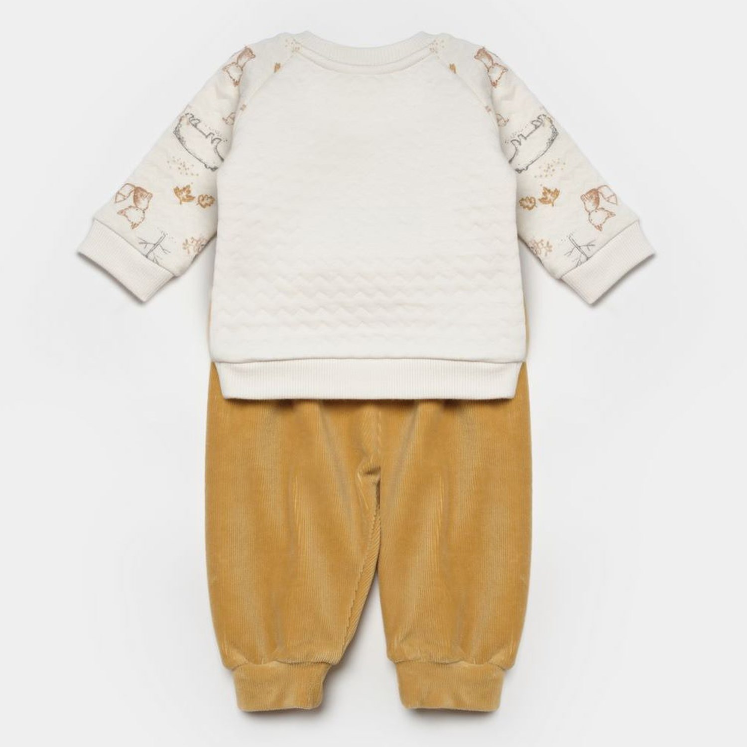 Bibaby Wild Forest 2'li Bebek Takım 59811 Bej
